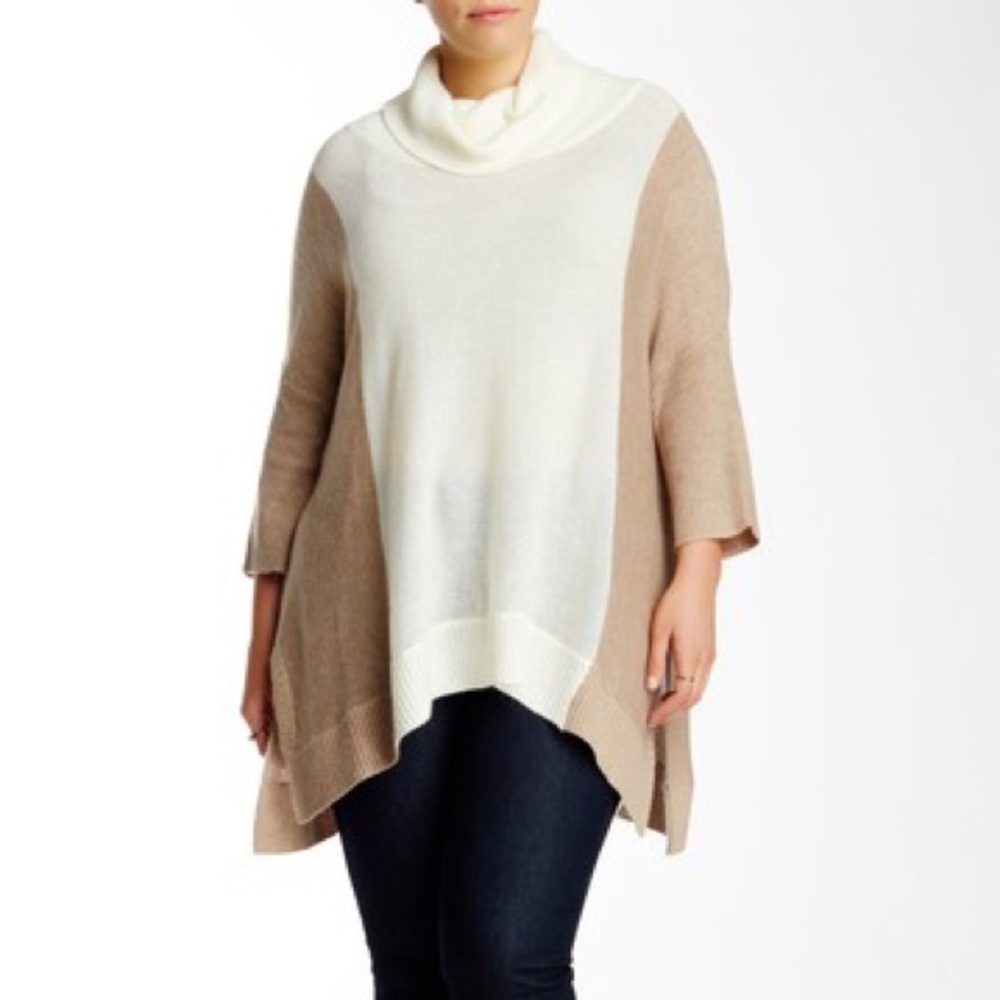 NWT Sweet Romeo Colorblock Sweater---size 3X